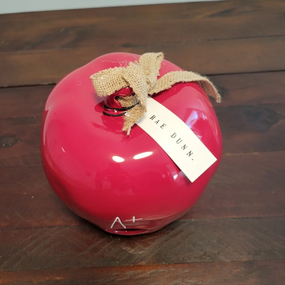 Rae Dunn A+ Apple Bird House